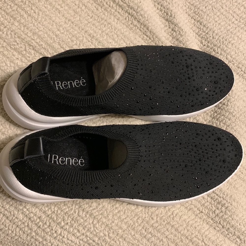 J.Renee beaded tennis shoes.